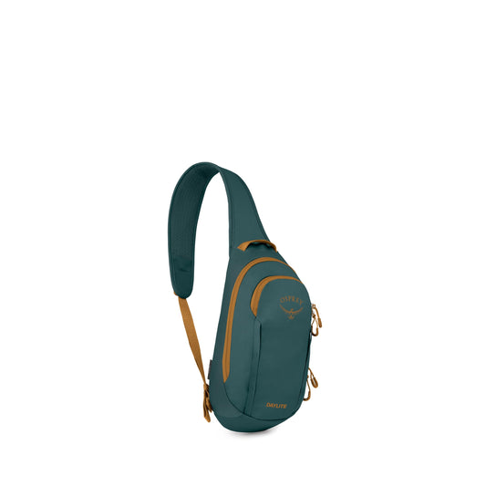 Osprey Daylite Shoulder Sling Bag - Crossbody Backpack for Everyday Carry, Festivals, and Travel, Torrent Blue