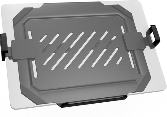WORLDLIFT 75x75mm 100x100mm 12 17 inch Laptop VESA Mount Tray Holder for Monitor Arms and Stands Clamp Notebook
