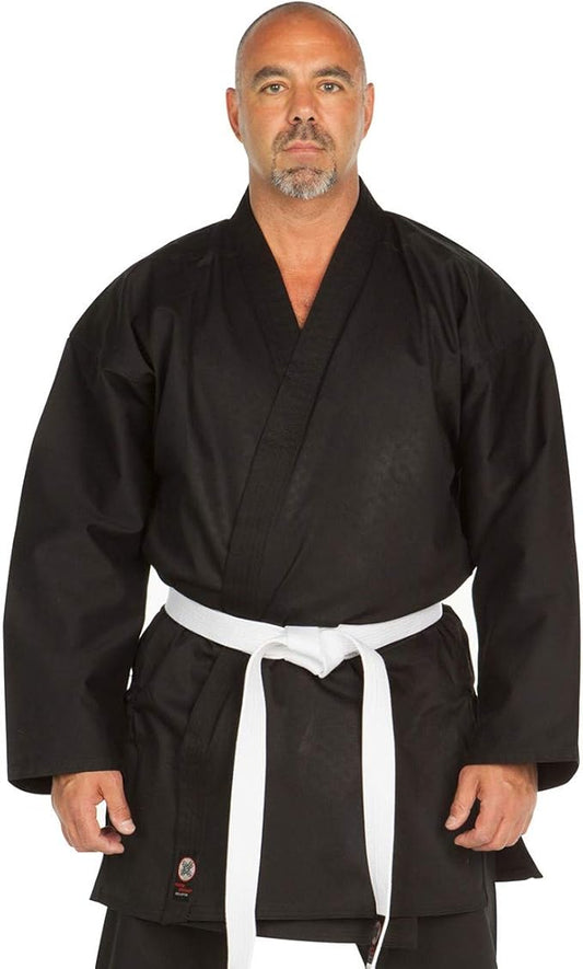 Ronin Karate Top - Medium Weight Karate Jacket - Smooth 100% Drill Cotton 9oz - Martial Arts Jacket
