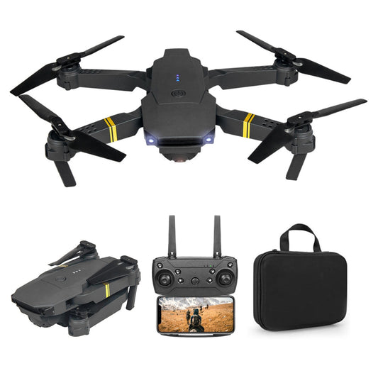 Black Falcon 4k Drone with Camera 2026 Quadcopter Drones for Kids, drone for adults, beginner and pros | HD pictures and videos, foldable, silent, 30 MPH Falcon Drones with Camera for Adults 4k
