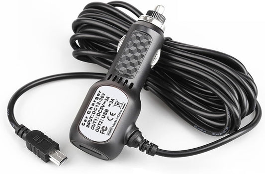 Udatuhao 12V/24V, Power Cable for Drive Recorder, Selectable Voltage Protection