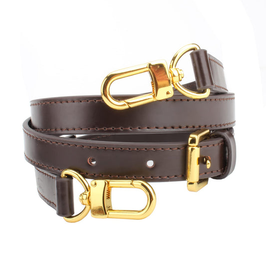 BEUDW Vachetta Leather Adjustable Crossbody Strap for Leather Shoulder Strap Belt Replacement Suitable for L V Handbags