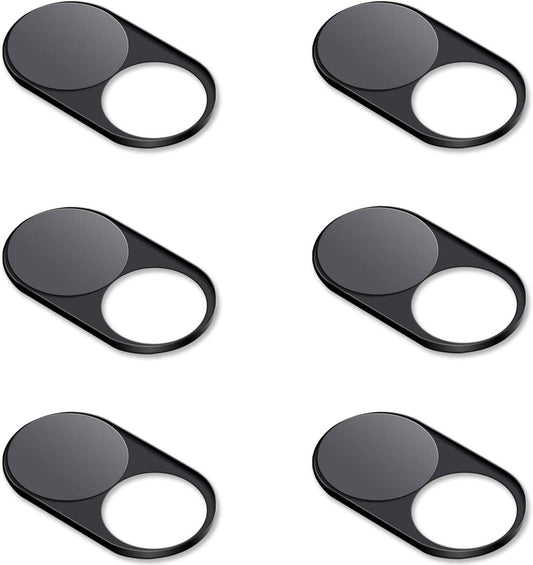 CloudValley [6-Pack] 0.023 inch Upgrade Magnetic Webcam Cover, Metal Camera Cover Slide for Mac, iPad, MacBook Pro