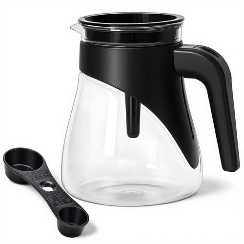 13-Cup Glass Coffee Pot Replacement for Ninja CM300 CM371 CM400 CM401 CFP101 CFP301 CFP307 CP301 CF091 CFN601, Coffee Maker Carafe with Brew-Through Lid & Sturdy Handle