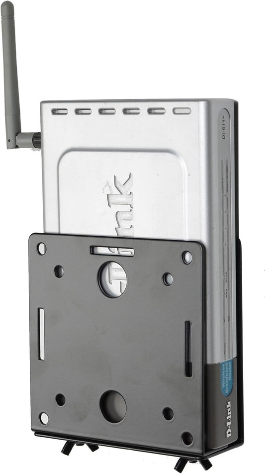 VideoSecu MTC02B 1QJ Adjustable Small Device Wall-Mounted Bracket for Cable Box Digital TV Media Players Game Consoles