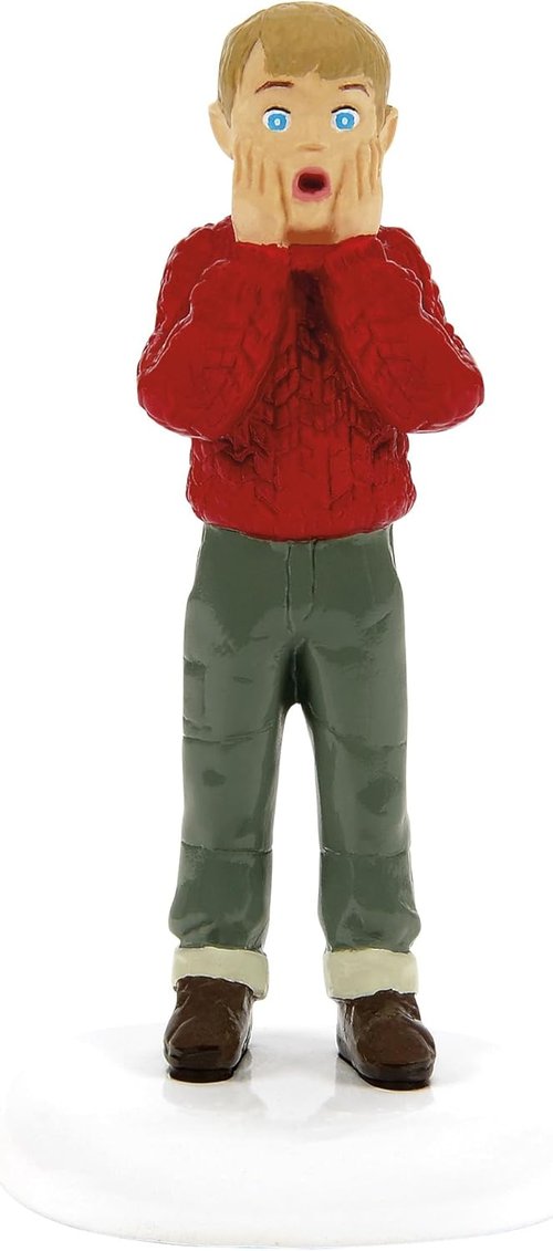 Department 56 Snow Village Figurine - Home Alone Kevin McCallister "Made My Family Disappear" | 2.64 Inch, Multicolor