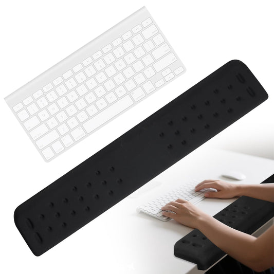 Full-Size Desk Edge Cushion, L-Shaped Desk Elbow Pad, Memory Foam Desk Arm Rest Pad for Forearms, Ergonomic Elbow Rest and Wrist Support for Desk (24 Inch)
