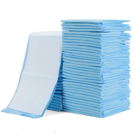 Rocinha Disposable Changing Pads - 100 Pack Waterproof & Breathable Diaper Underpads | 17 x 13 Inches