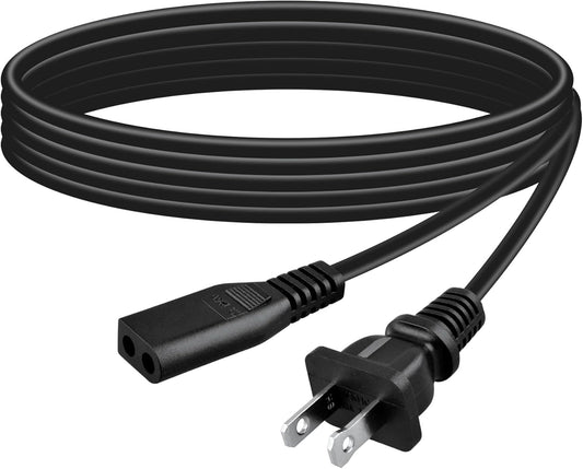 Tomatosd 2-Prong CD6951 CD6951-SL Cassette CD6925 CD6925BT-BK CD6925BT-SL AC IN Power Cord Cable Plug Compatible