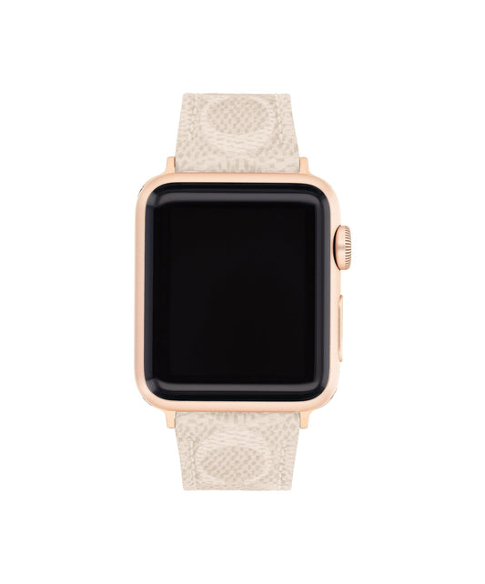 Coach Apple Watch Strap, Compatible with Apple Watch 38mm/40mm and 41mm Interchangeable Band, Create Your Unique Style