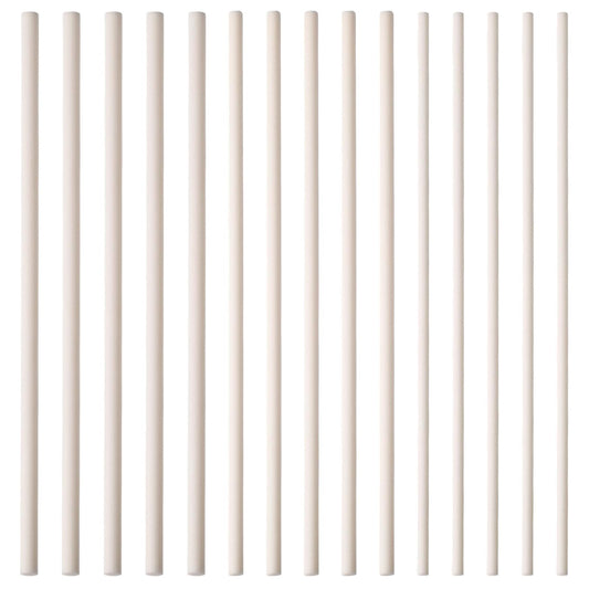 beinkmake 15Pcs 2mm 2.5mm 3mm Reusable Hanging Burning Rods 3.94in Porcelain Bead Jewelry Pendant Burn Sticks Ceramic Rods Kiln Hanging Burning Rod Fires Clay Pottery Tools for DIY Crafts
