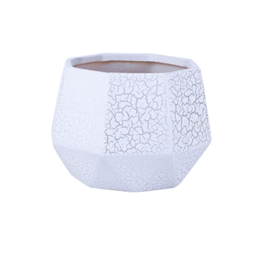 Plants Flower Pots Outdoor Indoor Garden Planters Ceramic Plant Containers with Drain Hole Modern Flower Pot for All House Plants Flowers Herbs Gardening Pot (Size : Brass)