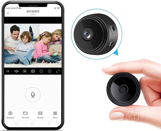 X W EI UNION Secret Camera Spy Camera WiFi Home Security Camera Mini Hidden Camera Video Recorder Night Vision Live