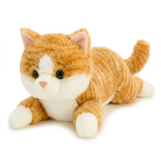 26.5 Inch 5 Lbs Weighted Cat Stuffed Animals, Large Realistic Cat Weighted Stuffed Animal, Sensory Comfort Plush Throw Pillow, Soft Kawaii Kitty Plush Toy Gift for Adults Youth