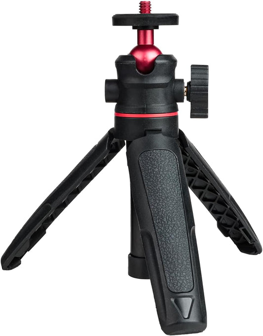 Wurkkos 360 1/4" CL01 HD02 DL08 Mini Telescopic Tripod, Handheld Stand with Flexible Ball Head and Screw for Camping