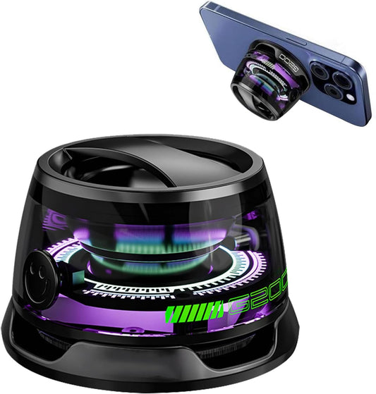 ZCNANDG G200 7H Multifunctional Magnetic Bluetooth Speaker, Portable Mini Bluetooth Speaker with Multi-RGB Color Light