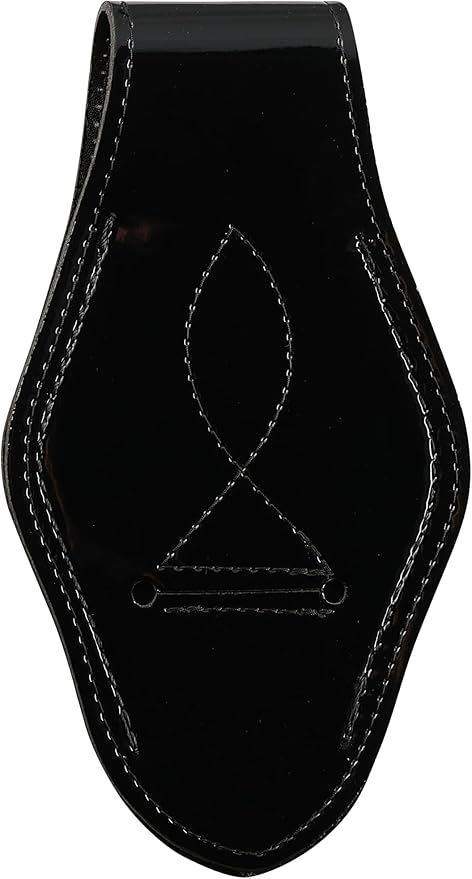 Ceremonial Sword Carrier Sheath - USMC Marine Corps NCO Sword Holder - Hi Gloss Leather