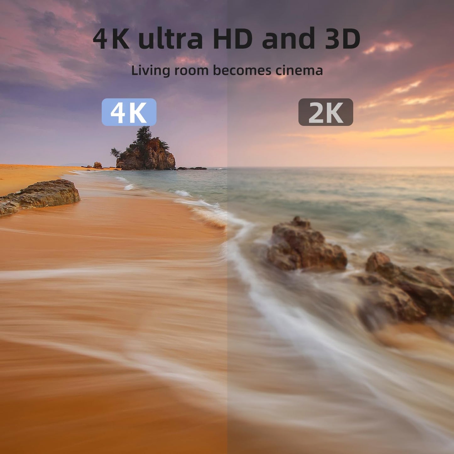 looyotul 4k 50ft 2.0 4K@60HZ 3D PS4/PS5 Hdmi Cable Ultra High Speed HDMI Cable ARC Gold Plated Connector Ethernet Audio