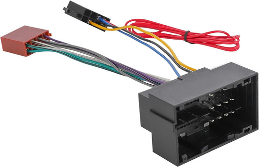 Wuqueker 2013-2019 500 Car ISO Radio Stereo Wire Wiring Harness Cable Adapter Connector Plug for Select Dodge Ram Jeep