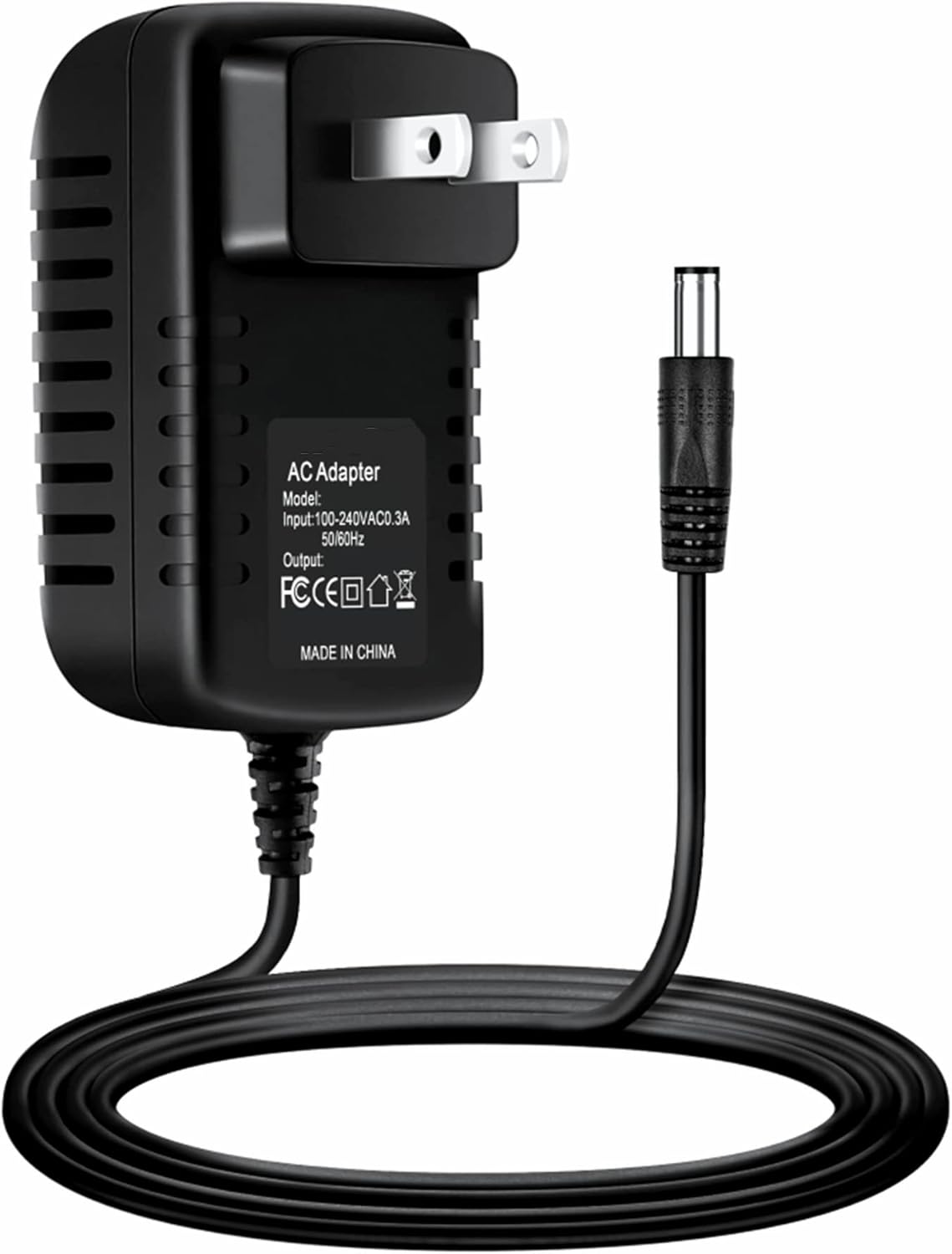 SLLEA MX10 7 3D 4K AC Adapter Charger Replacement for Android TV Box Media Player Power Cord Mains