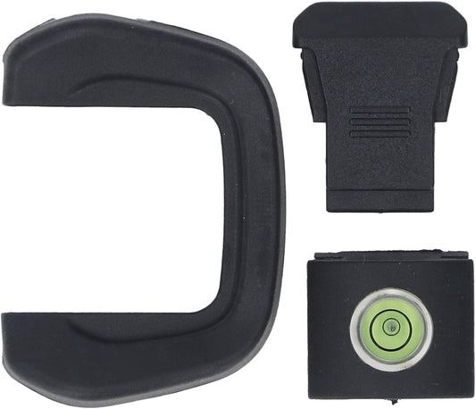 WIHFHGZ Camera Eyecup with Level Hot Shoe Kit, ABS Material for R Camera - Durable Protection, Accurate Angle