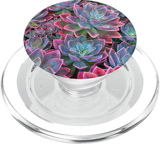 CJ Grips Succulent Plants Red PopSockets PopGrip for MagSafe