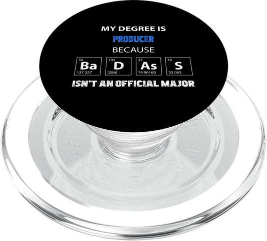 Check out my Producer Shirts Producer funny quote badass on my resume PopSockets MagSafe PopGrip for iPhone