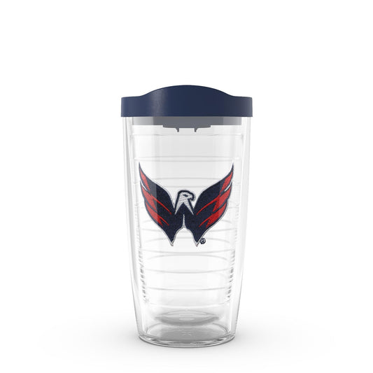Tervis Made in USA Double Walled NHL Washington Capitals Insulated Tumbler Cup Keeps Drinks Cold & Hot, 16oz, Primary Logo