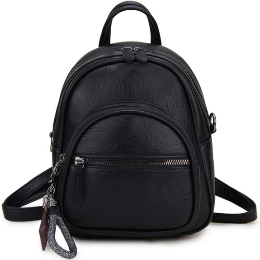 VX VONXURY Mini Backpack Purse,Small Convertible Backpack for Women Ladies with Detachable Straps