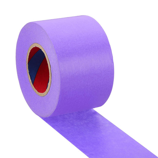 PATIKIL Colored Masking Tape 2" x 55 Yards, Color Code Labeling Tape for DIY Craft Science Lab Organizing, Purple