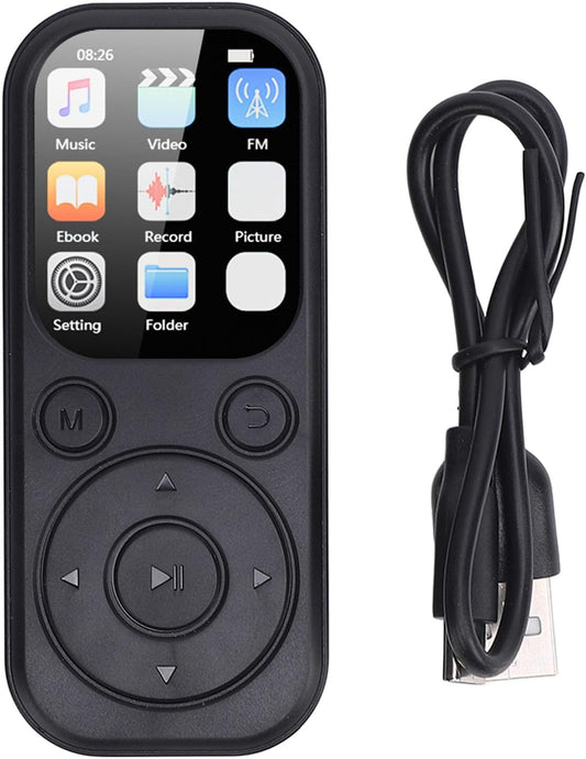 Bewinner MP3 5.4, 2.01 Inch 128GB 32G Player with Bluetooth HiFi Sound Quality Portable Music Player with Screen