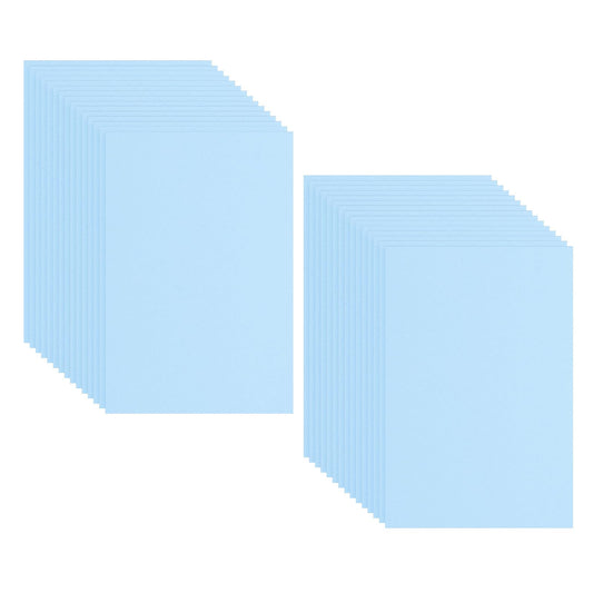 PATIKIL 30 Pack EVA Foam Sheets, 12" x 8" 2mm Thick Foam Sheets Crafts Foam Paper for Craft Classroom Bulletin Board Decor Scrapbooking DIY Cosplay Costume, Light Blue