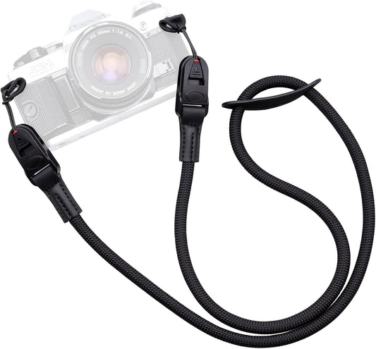 VKO Quick Release Vintage Camera Strap - Cute QD Nylon Neck & Shoulder Strap for DSLR