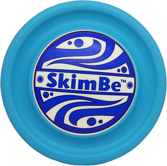 Disc - Water Disc Toy for Spring & Summer Fun - Skips, Slides, Jumps - Pools, Beaches & Backyards Fun for All Ages (Light Blue)