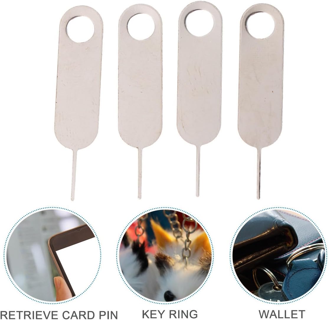 100pcs Set Toddmomy Universal Sim Card Removal Needle Pin Eject Tool for Smartphones Mobile Phones Sturdy Hard Steel