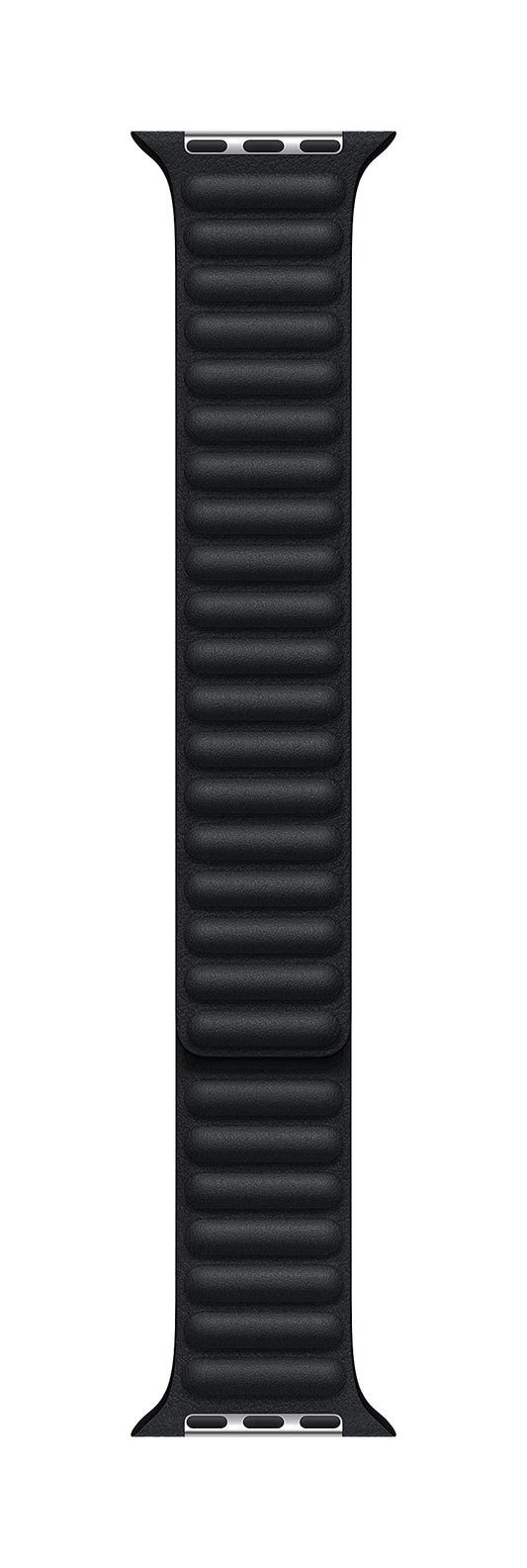 Apple Watch Band - Leather Link - (45mm) - Midnight - Small/Medium