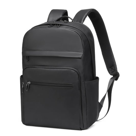 SUIKIHUM 16 Inch Laptop Backpack for Men, Business Work Backpack for Everyday Commute, Waterproof Travel Office Computer Bag, Black
