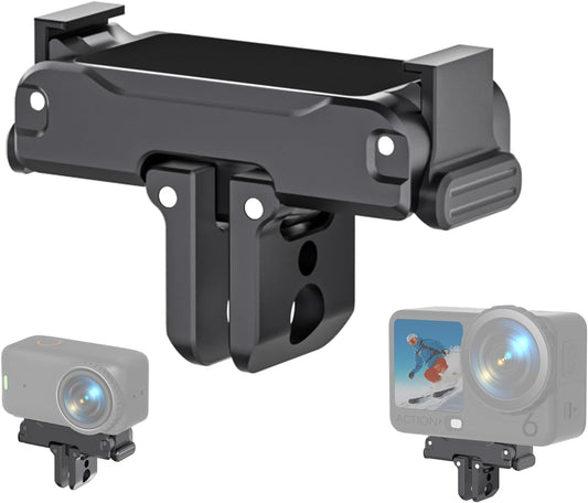YETAMKR 6 with1/4Screw Aluminum Magnetic Quick Release Adapter Mount Compatible with DJI Osmo Action /Osmo Nano