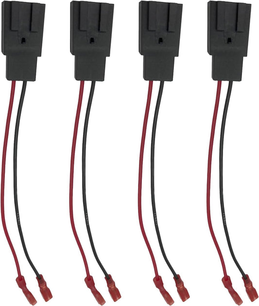 YYTQP 4 PC2-821 C2 1999-2015 PCS Door Speaker Wiring Harness, Audio Speaker Wire Cable Compatible with Peugeot Citroen