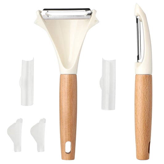 Potato Peelers Stainless Steel Swivel Peelers Y-Shaped and I-Shaped Peeler Set of 2,Vegetable Carrot Fruit Peelers for Kitchen