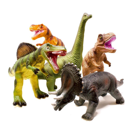 Boley Jumbo Dinosaur Toys for Kids 3-5 & 5-7 Playsets Realistic Toy for Toddlers Children Boys and Girls - Ideal for Party Favors and Birthday