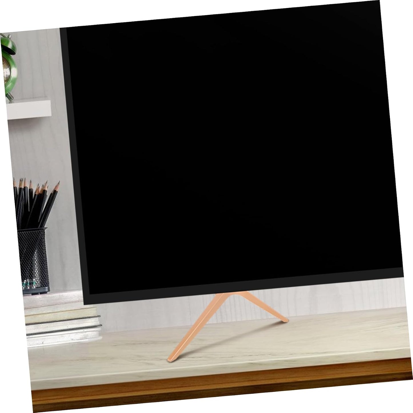 MAGICLULU 1pair Tv Legs Tabletop Mount Elegant Design for Home Office Sturdy Base Support for Led Screens Compatible