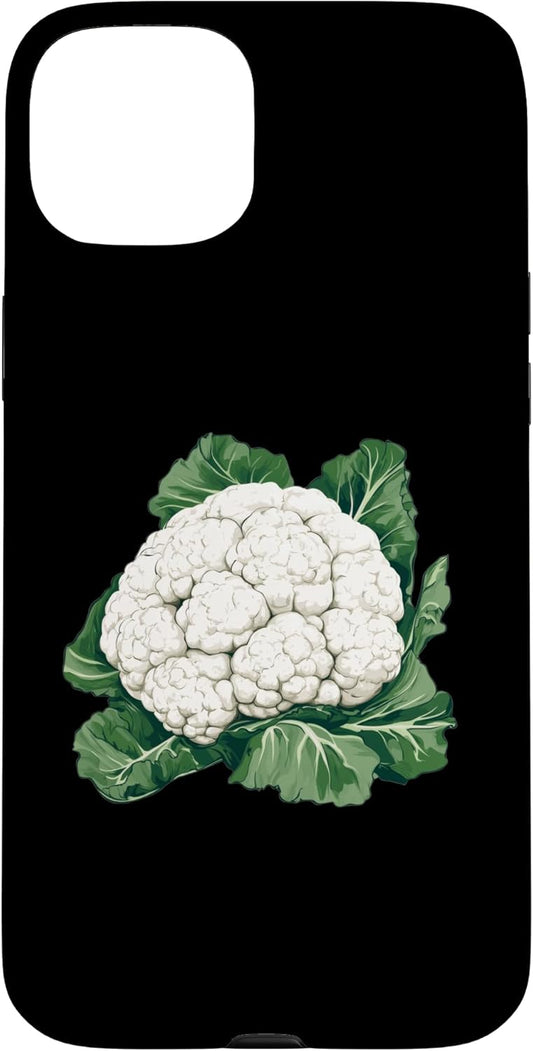 Cauliflower Brassica Oleracea Vegetable Designs 15 iPhone Plus Cauliflower Pop Art Case