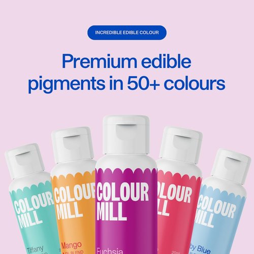 Colour Mill Oil-Based Food Coloring - Melon Flavor, 20 Milliliters (0.68 Fl Oz) for Vibrant Baking
