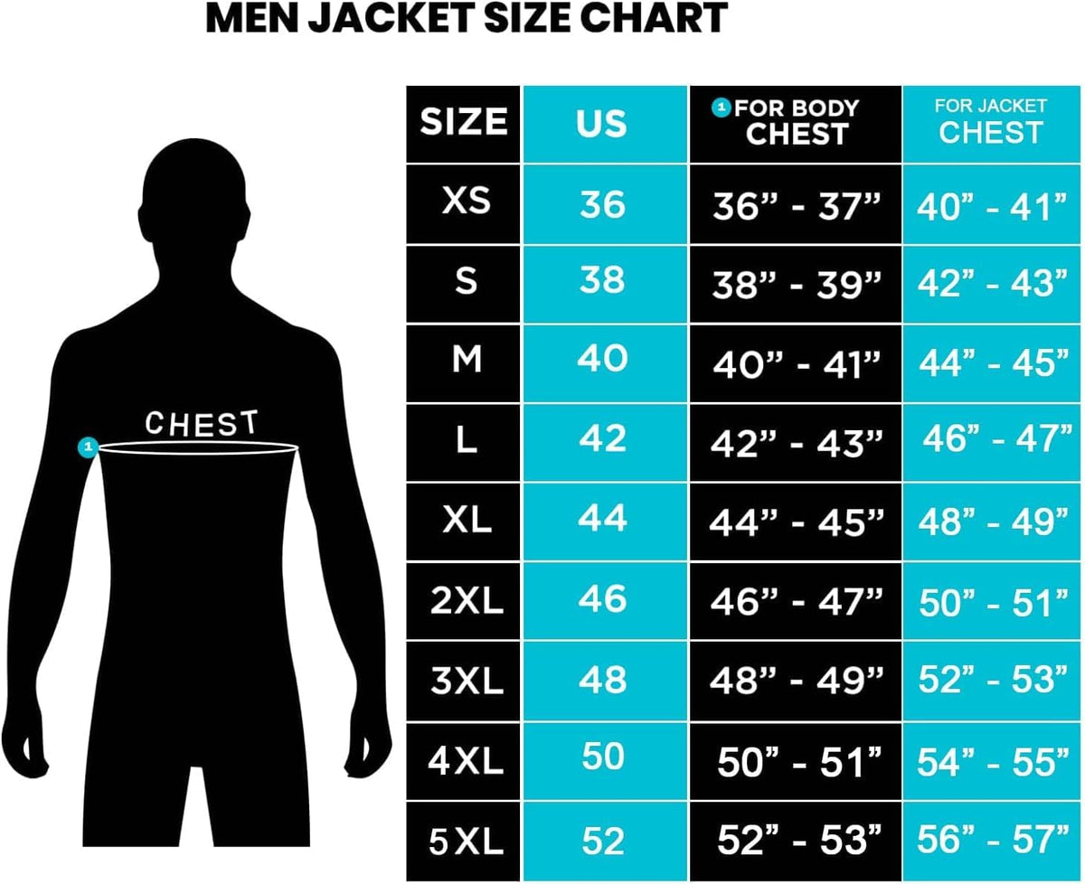 III-Fashions Men's BN Faux Fur Shearling Brown Faux Leather Pea Coat Costume Winter Overcoat
