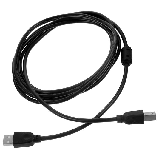 3m 2.0 NOLITOY Printer USB Cable Black USB Connection Cord for Computer, Copier, Scanner, and Fax Machine Office Supply
