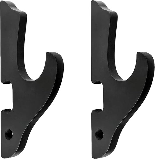 Eforlife 2/Set Sword Hook Wall Mount Samurai Sword Hanger Display Holder Adjustable for Katana Wakizashi Tanto Genji Sword Weapon Rack