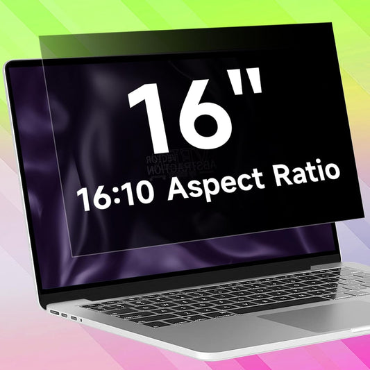 16 Inch 16:10 16" 1920x1200 Laptop Privacy Screen Filter, Anti Blue Light Glare & Anti Scratch Computer Privacy Shield