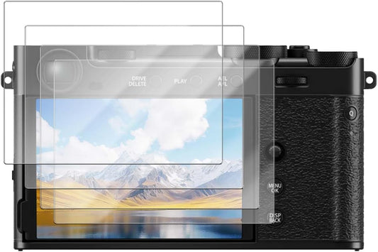 YAJOJO 4-Pack X-E5,9H X-E5 Screen Protector for Fujifilm Hardness Tempered Glass for Fujifilm Mirrorless Camera