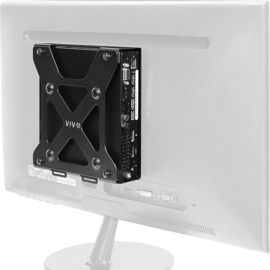 VIVO Mount-DLMM2 Behind Monitor Mini PC VESA Mount Designed for Dell OptiPlex Micro CPU, Monitor Arm Computer Holder